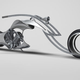Illustration for article titled Swordfish Motorcycle Concept Imagines Our Hubless Wheeled Future